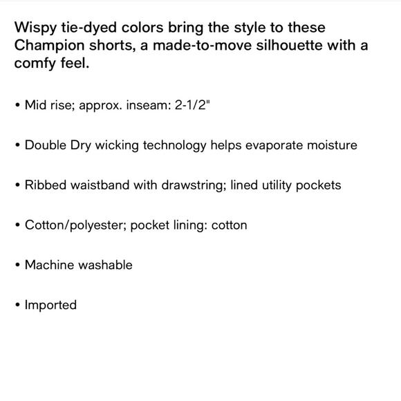 Champion Shorts NWT Sweat-shorts Blue/White Check. Pockets Athleisure Womens XL - Picture 4 of 4